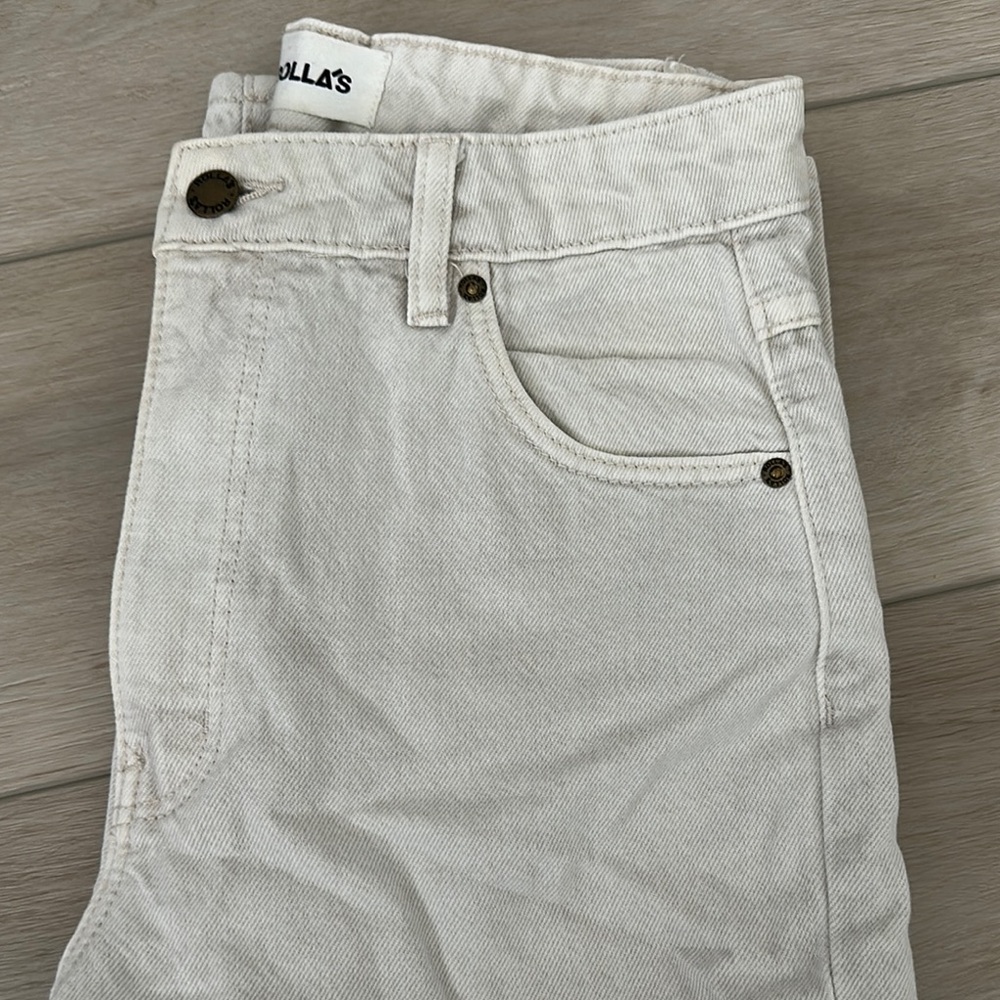 Rolla’s Off-White Denim Jeans /AUSSIE BRAND